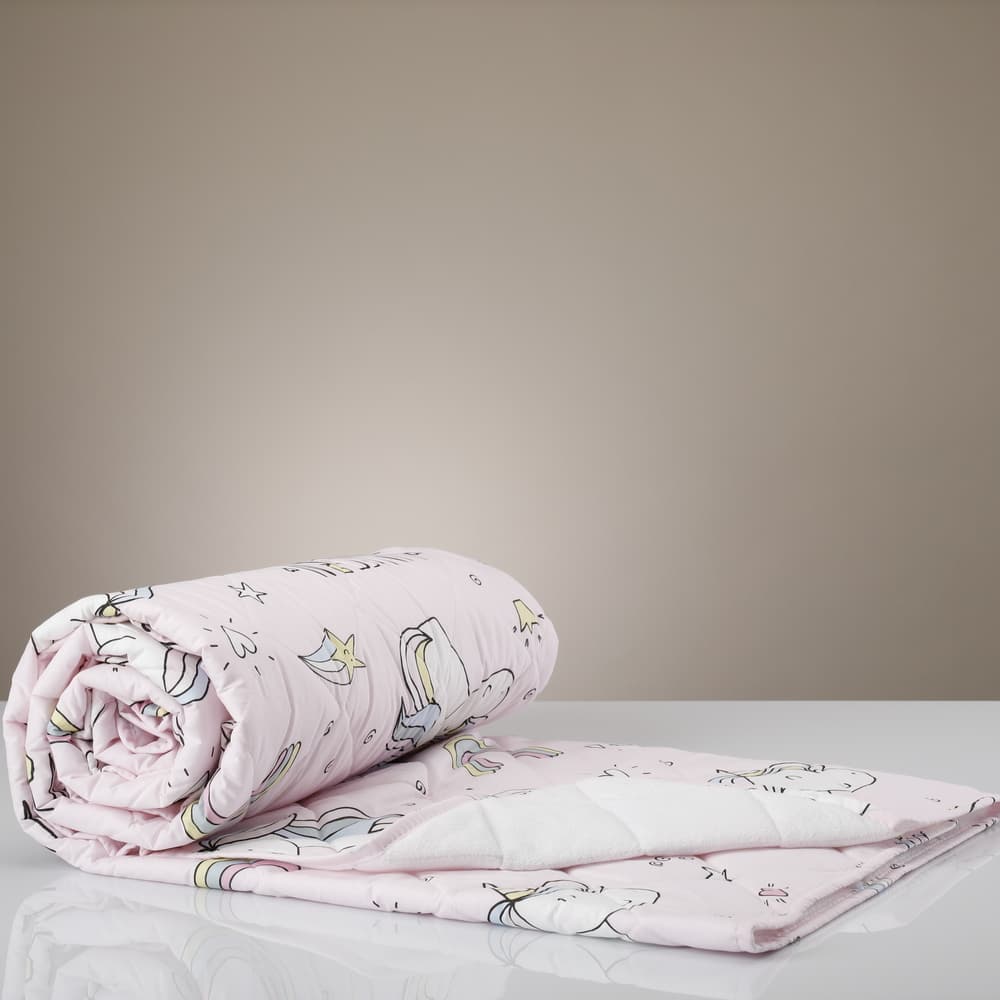 Štep deka frotir roze jednorog